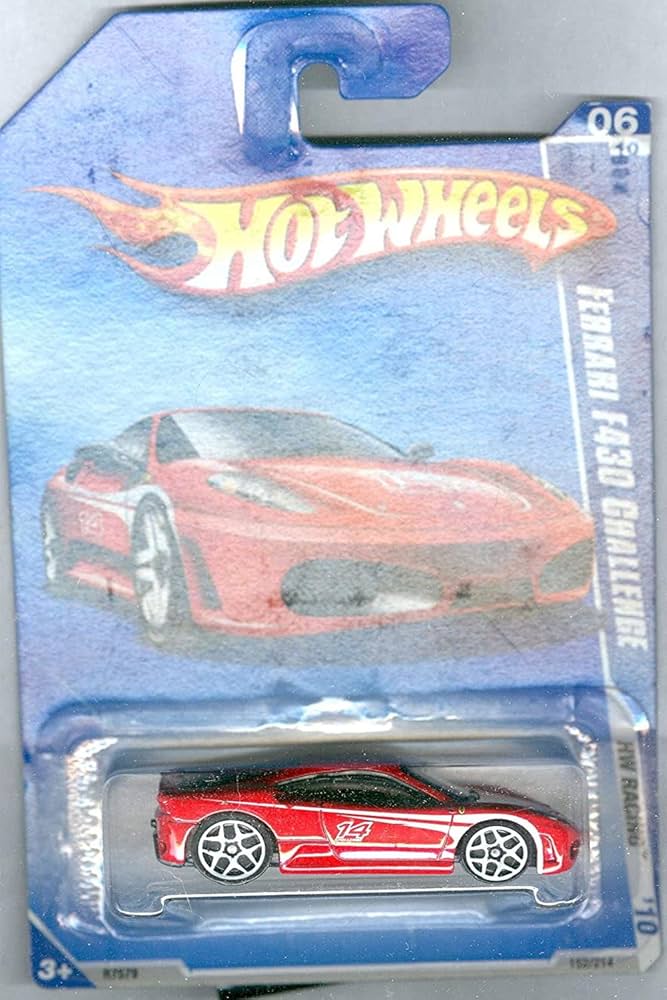 Amazon.com: Hot Wheels 2010-152 Ferrari F430 Challenge HW Racing