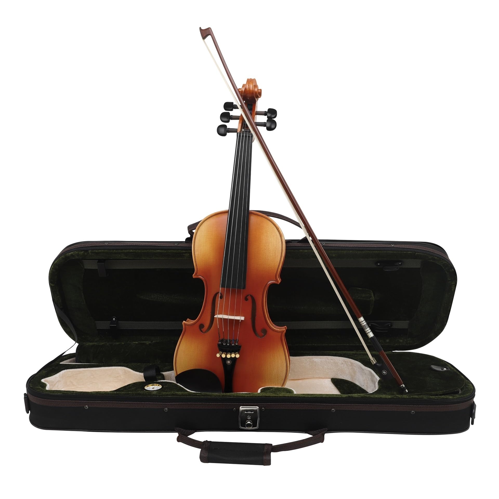 Violino 4/4 In Abete Rosso Fatto A Mano Con Cassa Quadrata Strumento A Corde Violino