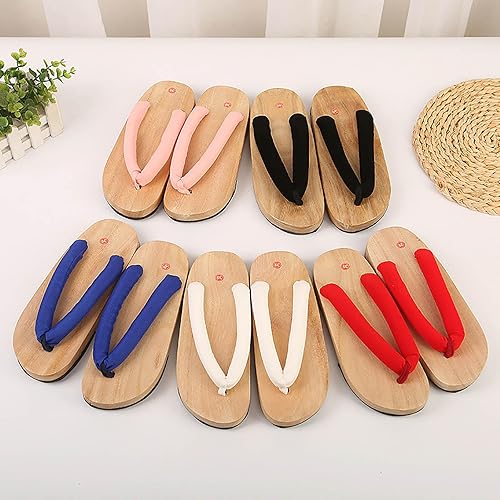 Miniatura 4 de Zuecos de madera para mujer, Kamado Kochou, zapatos de cosplay, pantuflas Geta, sandalias japonesas