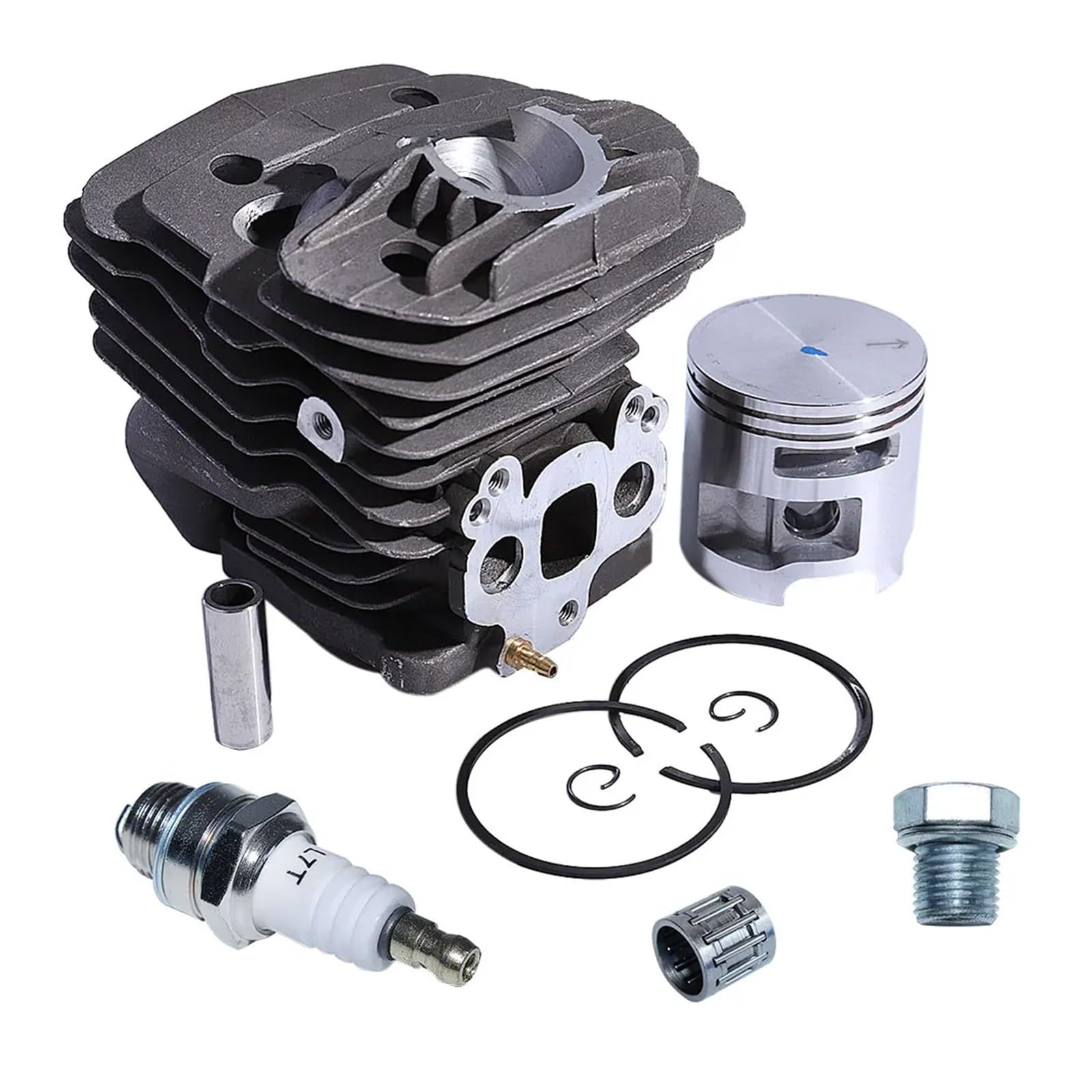 Kit de pistón cilindro 51mm for Husqvarna 575 570 570XP 575XP, cojinete aguja motosierra, bujía 5372541-02 525839402 537254502