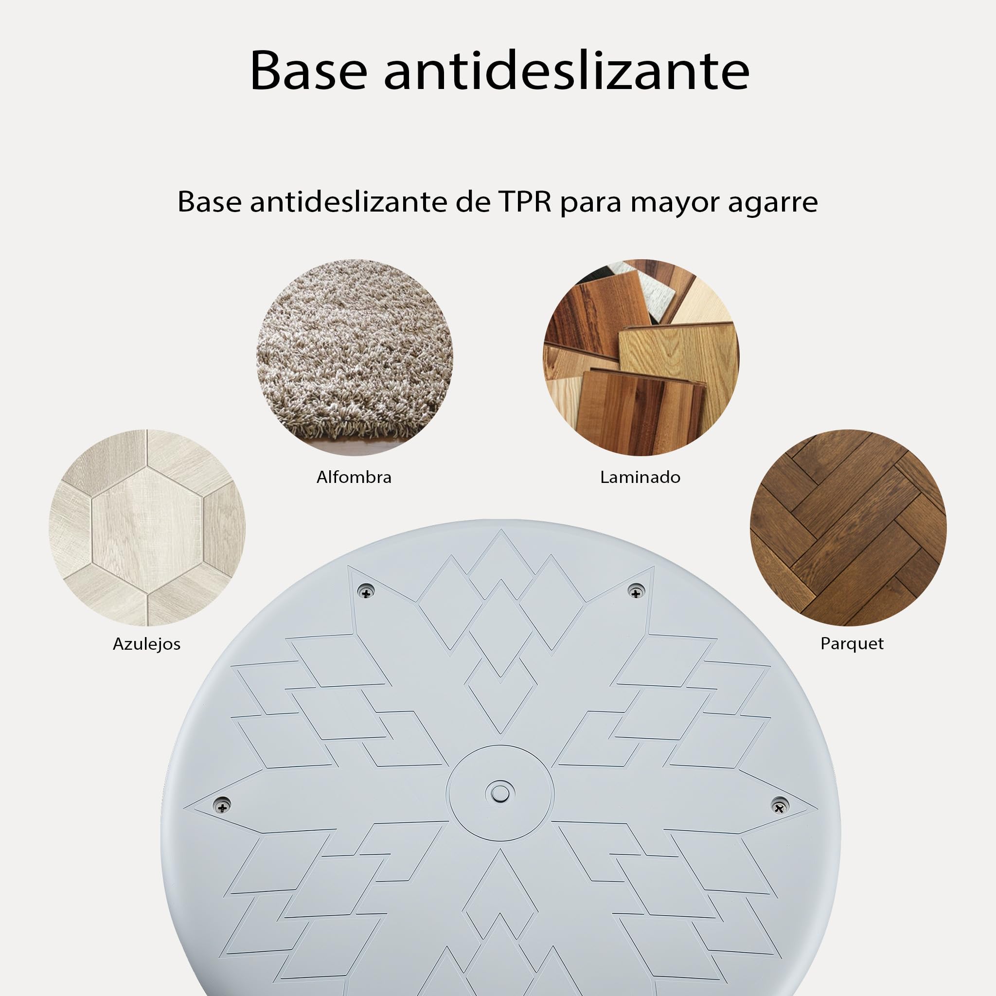 WilTec Taburete de pie y Sentado Regulable en Altura 55-82 cm, banqueta de Trabajo Gris con Base Curvada hasta 135 kg, Silla ergonómica de Oficina