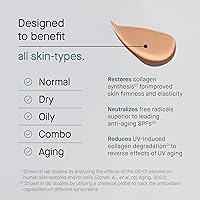 Vista 3 de OneSkin FACE SPF OS-01 Peptide Broad Spectrum SPF 30+ Mineral Sunscreen- Scientifically Proven to Protect Skin from UV Aging, Includes Potent