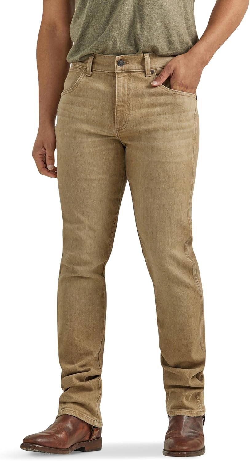 Wrangler Mens Retro Slim Fit Straight Leg Jean
