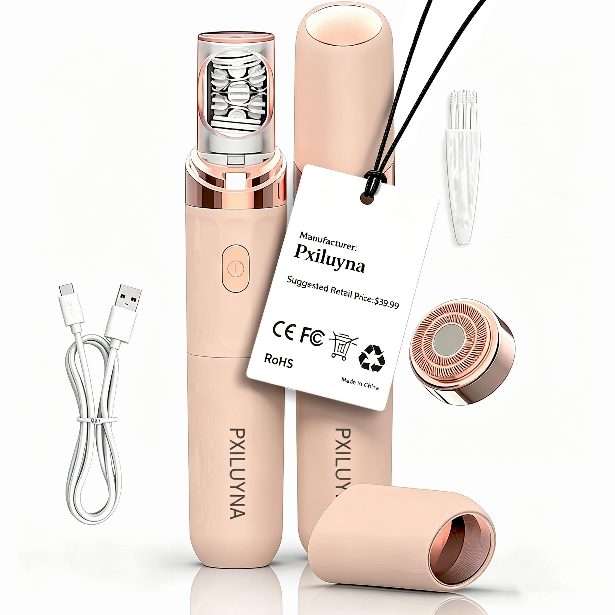 PluxyEpil 2-in-1 Epilator & Shaver