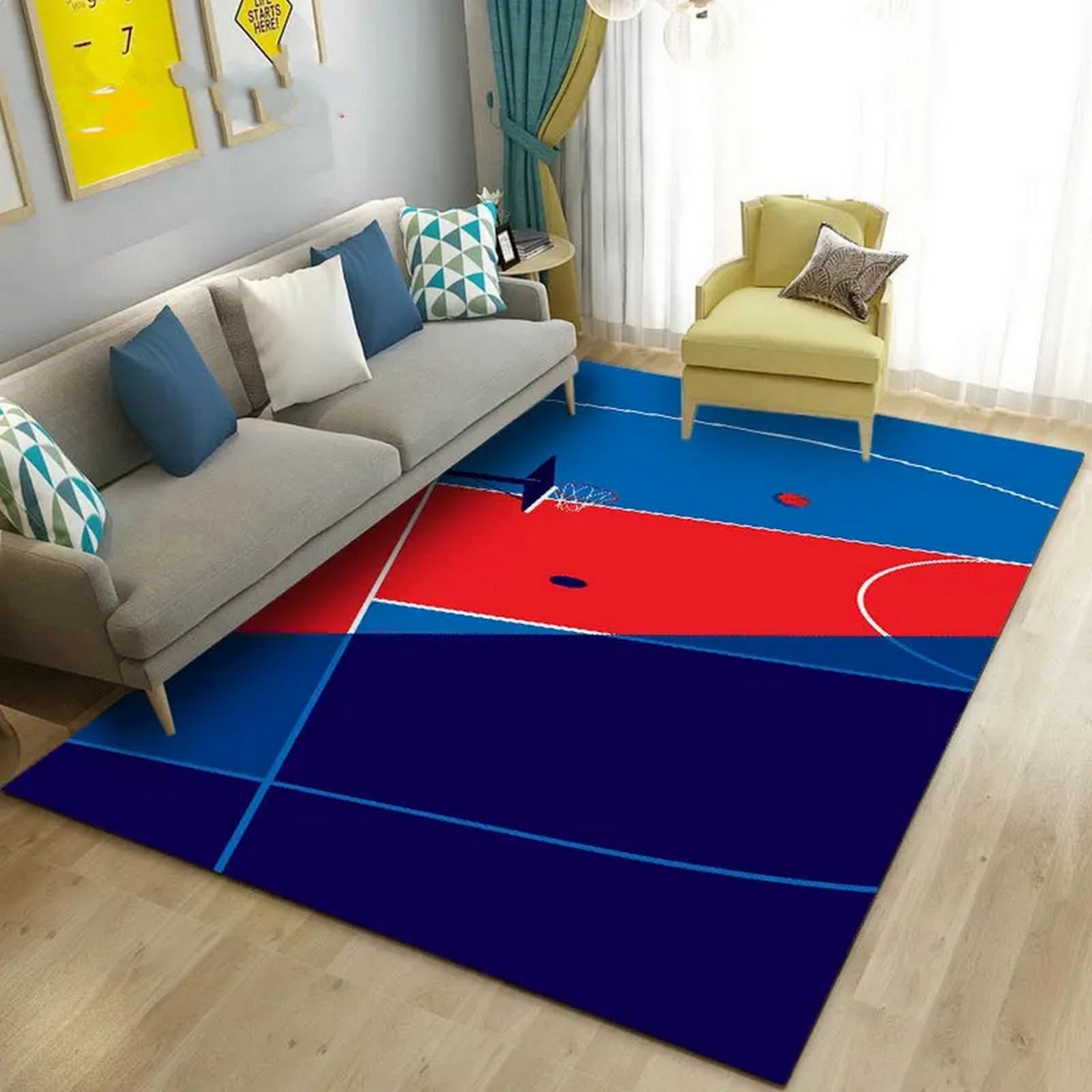 Tapis de billard anti-slip pour sécuriser le sol de la chambre d'ado