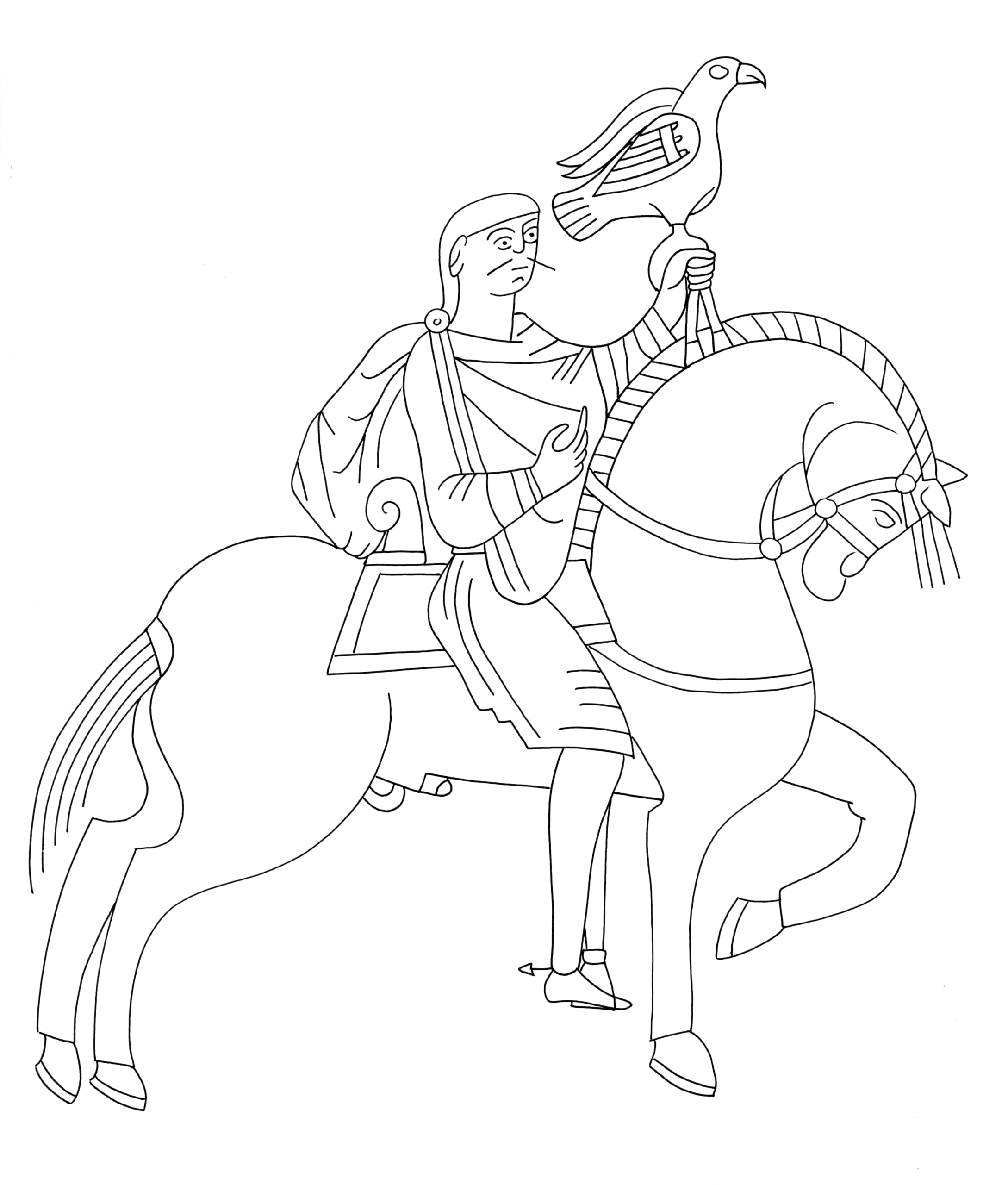 Embroider the Bayeux Tapestry: Transfer and Stitch 25 Historic Scenes Featuring Kings, Knights, Horses and More
