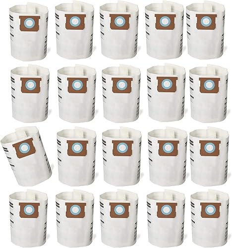 Miniatura 7 de Bolsas de filtro de repuesto de 5-8 galones para aspiradora tipo E - 9066100 90661 906-61 (paquete de 7)