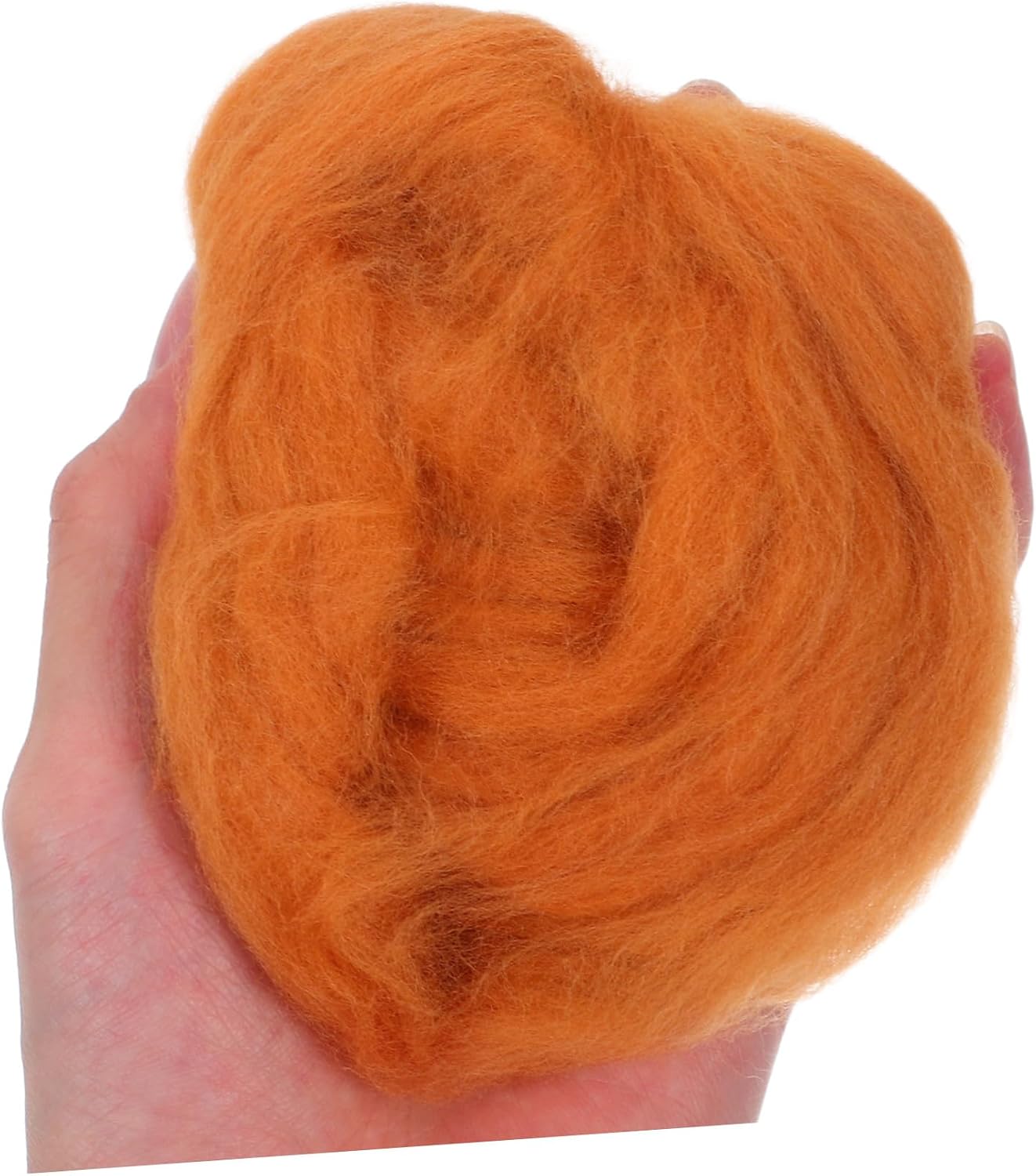 Colored Needle Felting Wool Roving for Beginners DIY Crafting Wool Material with Solid Shades for Needle Felting Hand Spinning and Creative Projects at Home School