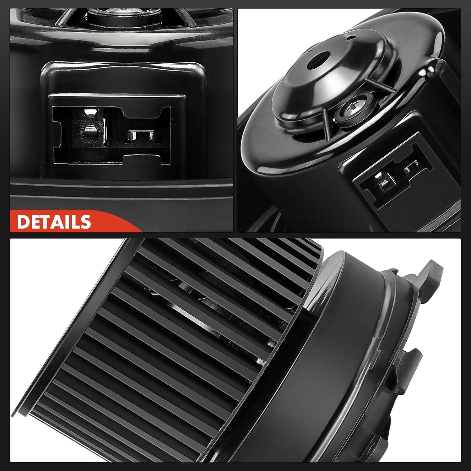 A-Premium HVAC Heater Blower Motor with Fan Cage Compatible with Nissan Vehicles - Rogue 2008-2013, Rogue Select 2014-2015, Sentra 2007-2012