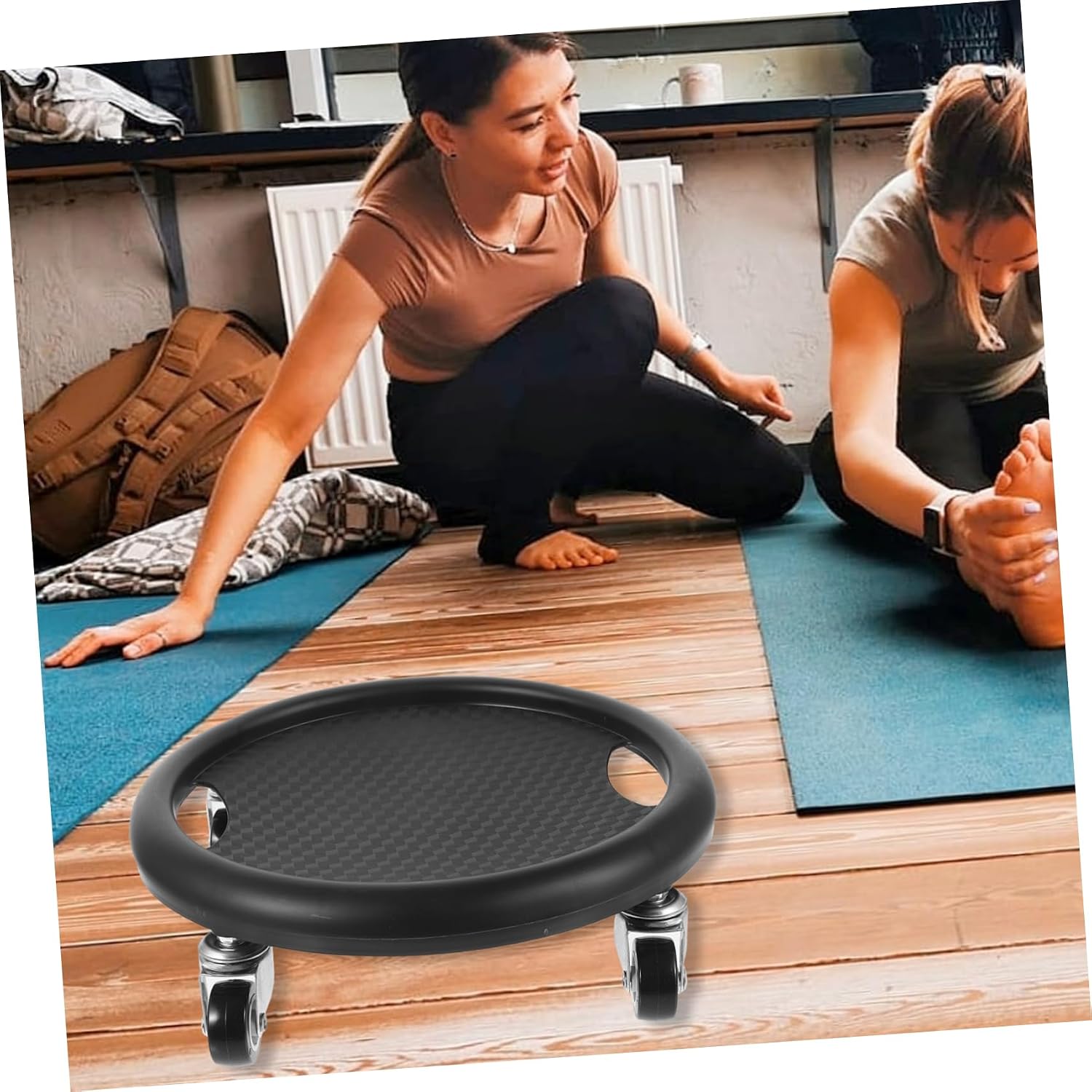 VANZACK 1 Set Abdominal Fitness Disc Abdominal Training Board Sliding Discs for Exercise Workout Sliders Random Color