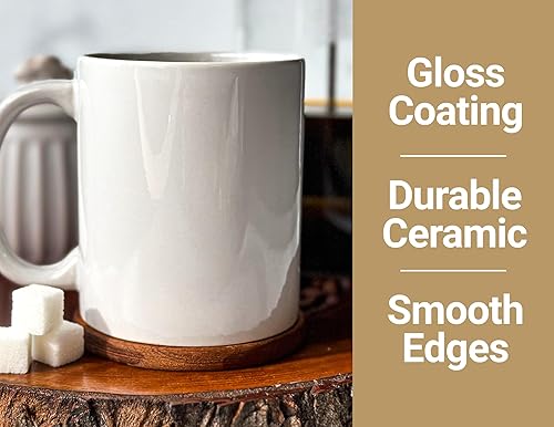 Miniatura 3 de R and R Imports Cozumel Mexico Souvenir - Taza de café de cerámica, 12 onzas, color blanco A