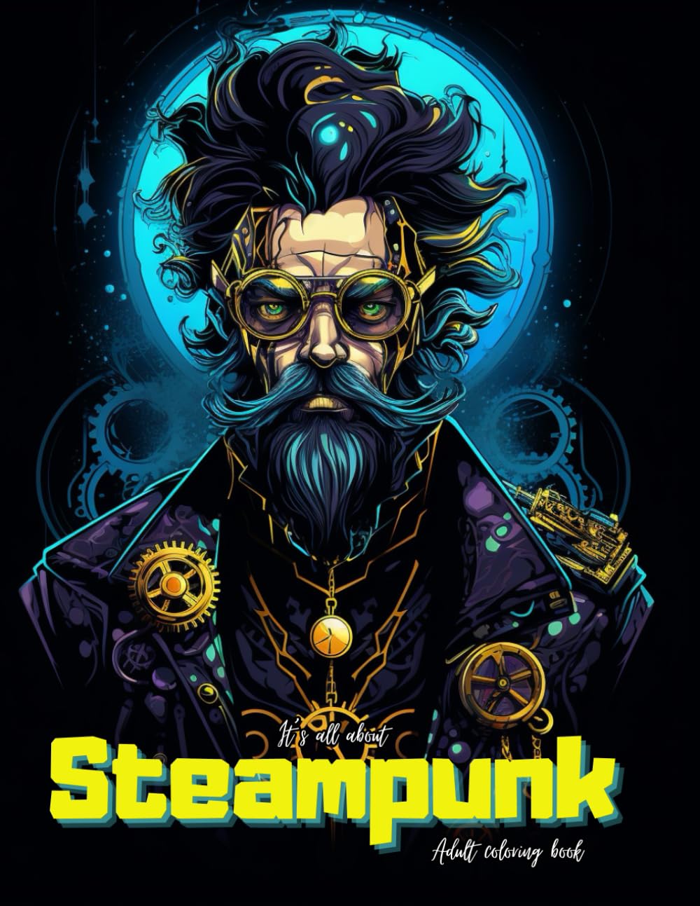 It's all about Steampunk coloring book: Awsome adult Steampunk coloring book