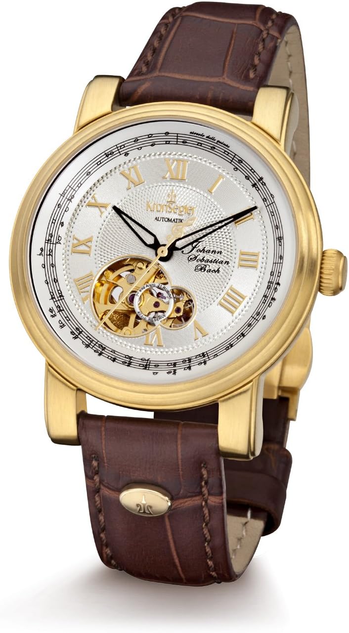 Kronsegler Limit. Edition Johann Sebastian Bach Golden-Silver
