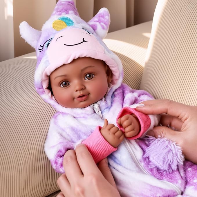 Muñeca Negra BABESIDE de 15 Pulgadas con Accesorios miniatura 5
