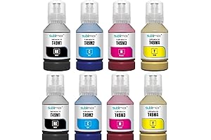 F170 Printer Sublimation Ink T49M Autofill (8-Pack 8x140ml)