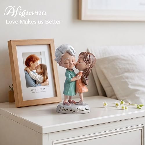 Miniatura 9 de Regalos de cumpleaños para abuela figura de regalo de nieta, regalo de abuela para el día de la madre, regalo significativo para abuela, nana gigi,