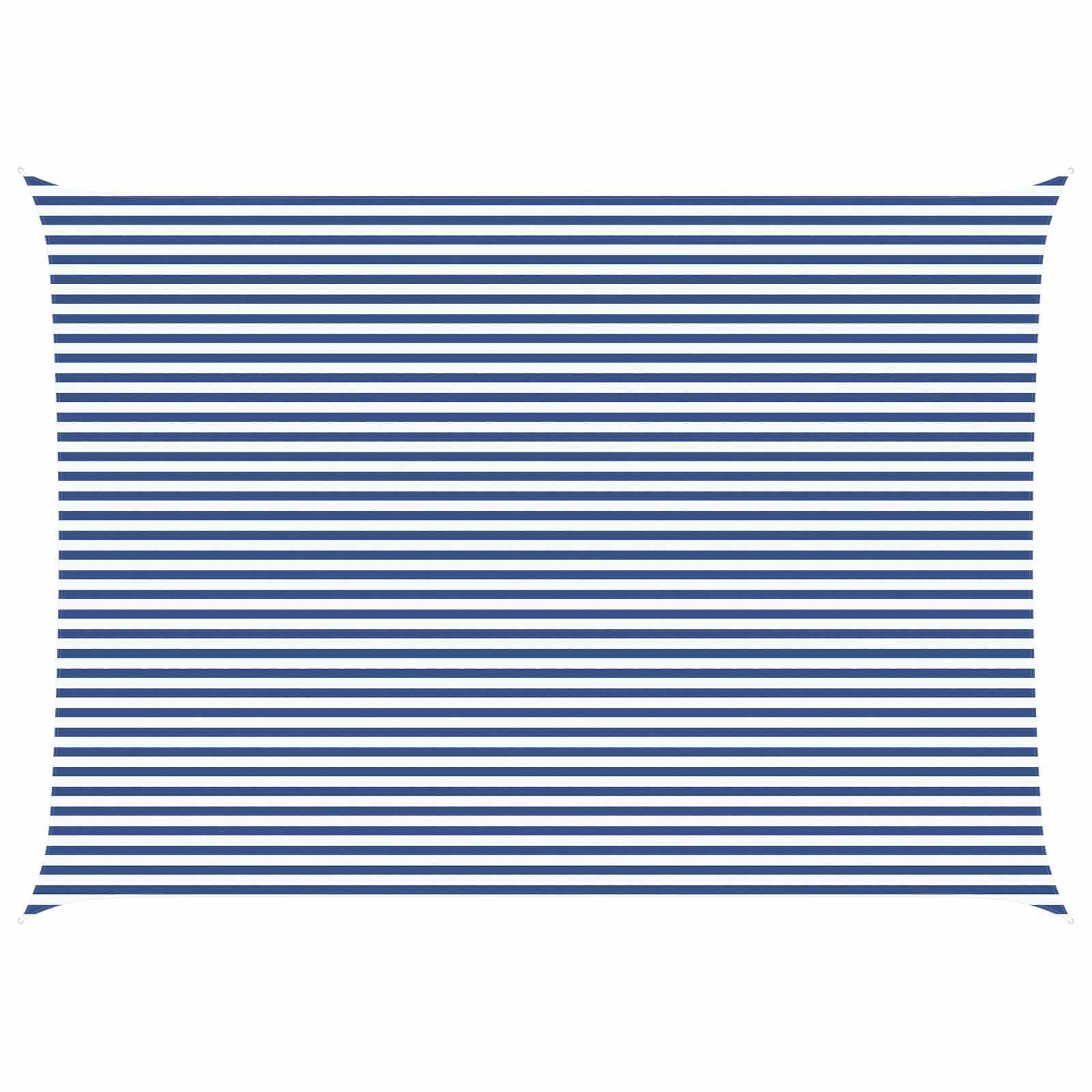 Toile solaire 7x5m en polyester Oxford résistant avec cordes incluses