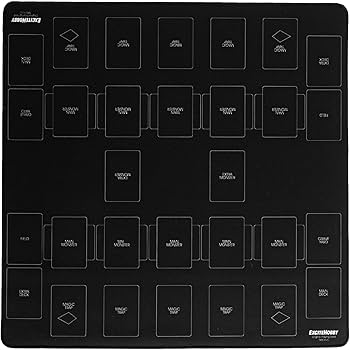 Amazon | 【雑誌掲載】EXCITEHOBBY 遊戯王 プレイマット 60cm×60cm 黒 Amazon | 【雑誌掲載】EXCITEHOBBY 遊戯王 プレイマット 60cm×60cm 黒