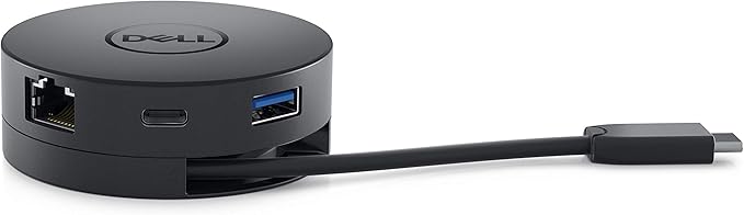 Adaptador Móvil USB-C Dell DA300 - Hub 6 en 1, Negro miniatura 5