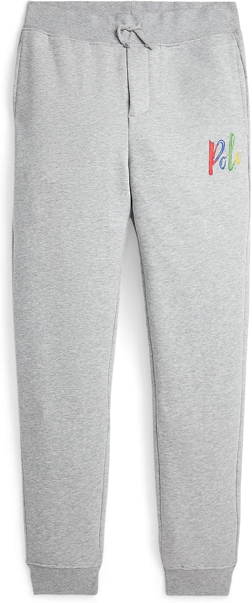 Polo Ralph Lauren Pantalones deportivos de forro polar con logotipo para niño (niño grande)