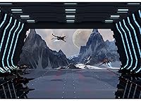 Vista 2 de wall26 - Papel mural autoadhesivo para pared (tamaño grande), diseño de impresión del futuro