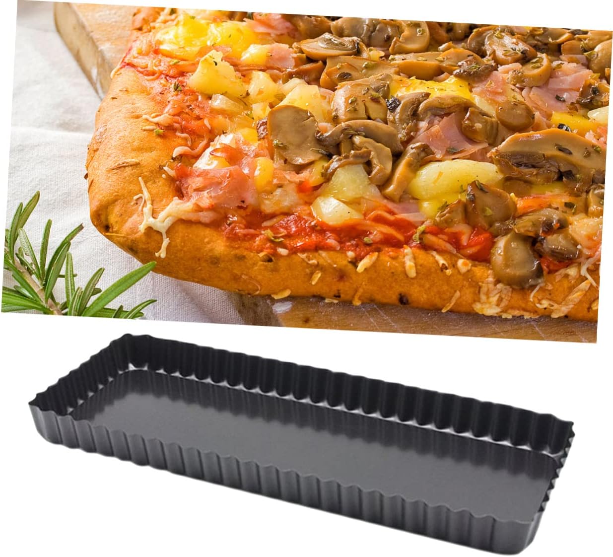 Lightweight Baking Pan Pie Tart Torte Pans Nonstick Coating Heat Conductive Easy Clean