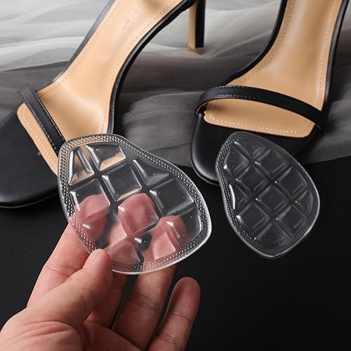 Miniatura 3 de Almohadillas metatarsianas para mujer, inserciones de talón para mujer, almohadillas de talón para evitar que los pies se deslicen hacia adelante,
