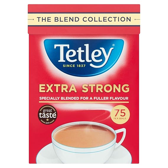 Tetley Extra Strong Tea Bags 75S 237G Everything Else