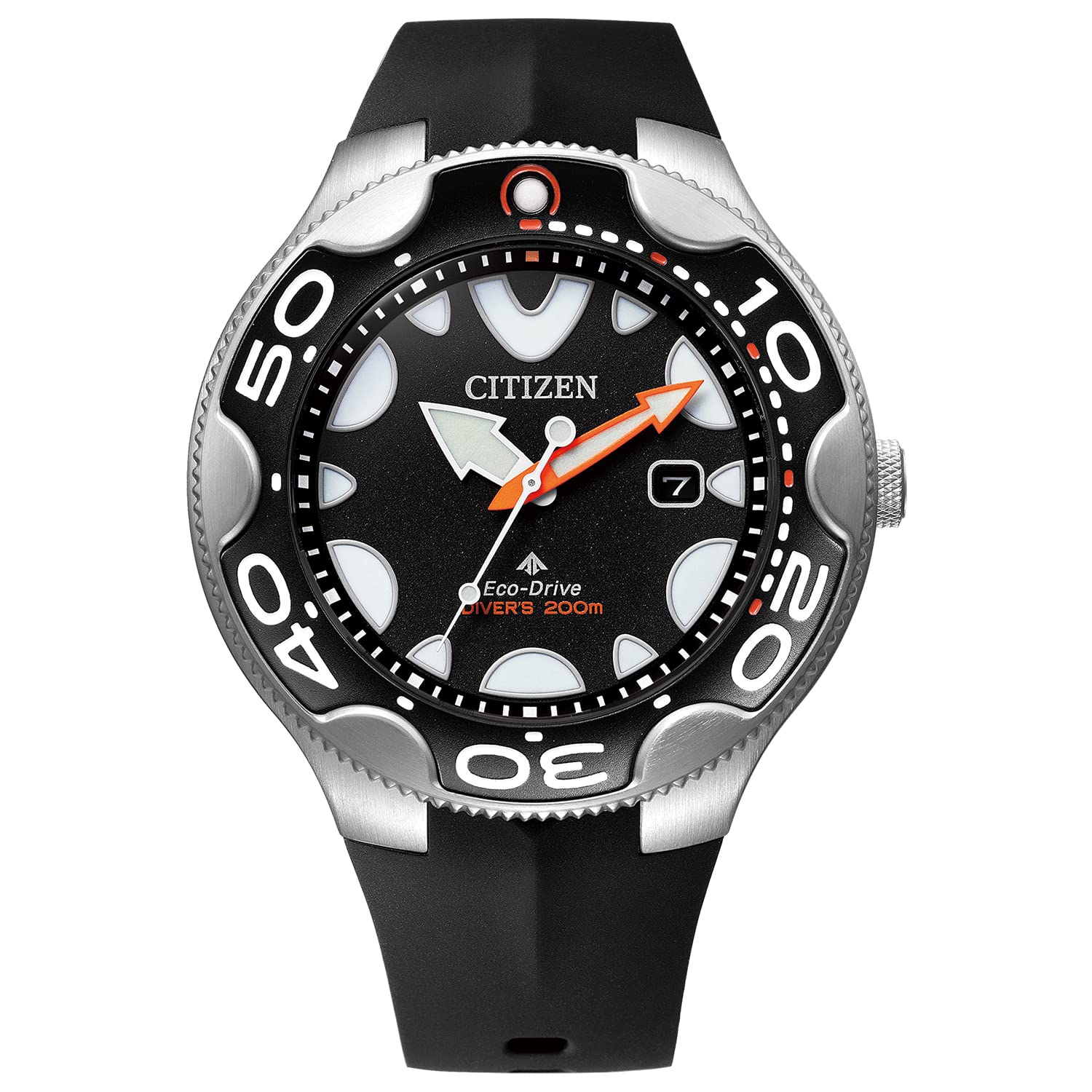[Citizen] 腕時計 プロマスター オルカ 光発電エコ・ドライブ 200m潜水用 防水 BN0230-04E メンズ ブラック