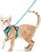 Vista 39 de rabbitgoo Cat Harness and Leash for Walking, Escape Proof Soft Adjustable Vest Harnesses for Cats, Easy Control Breathable Reflective Strips Jacket