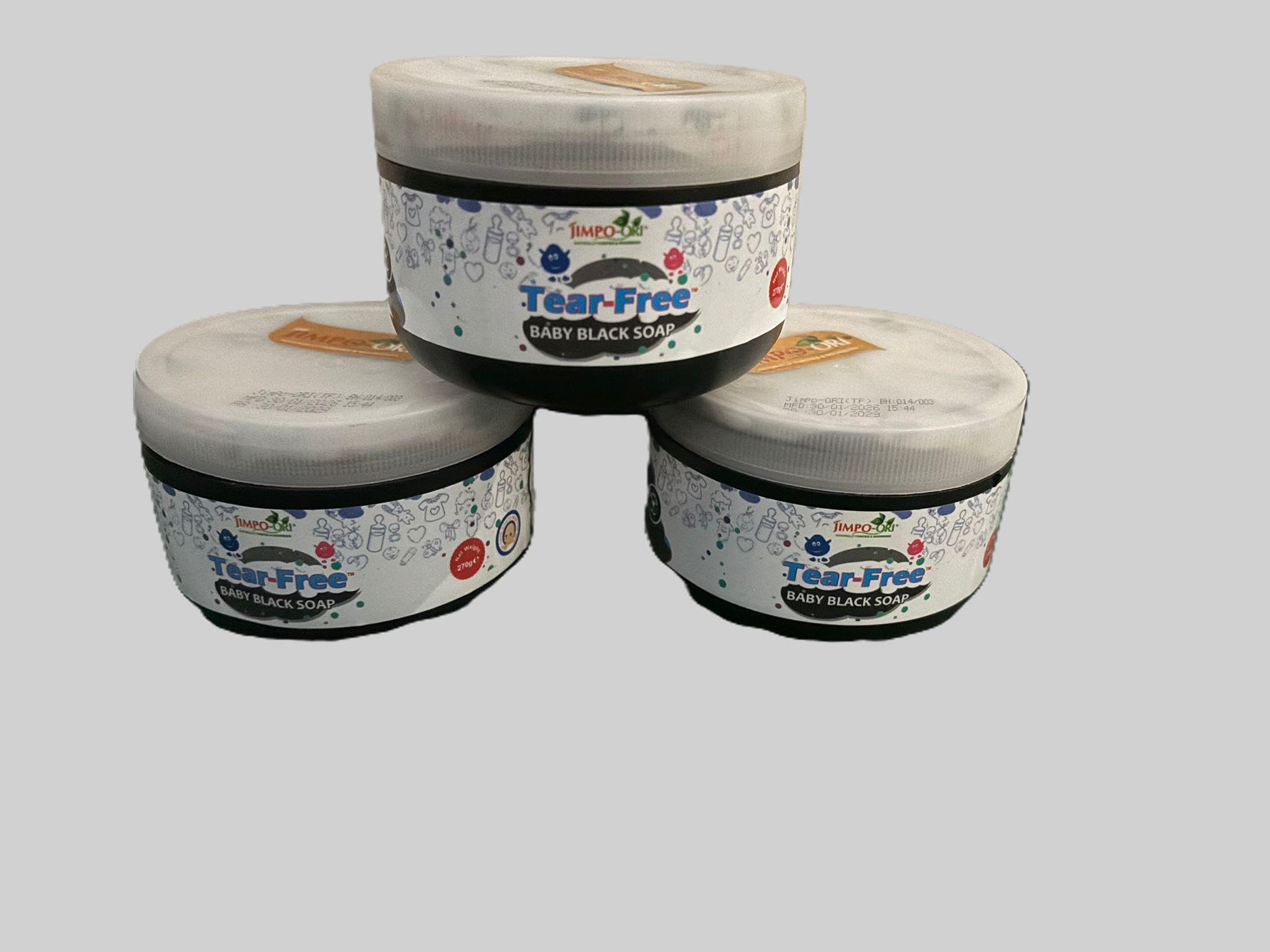 Jimpo-Ori Tear Free Baby Black Soap