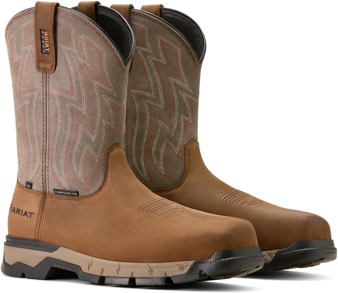 ARIAT Rebar Flex SD Composite Toe Work Boots - Image 7