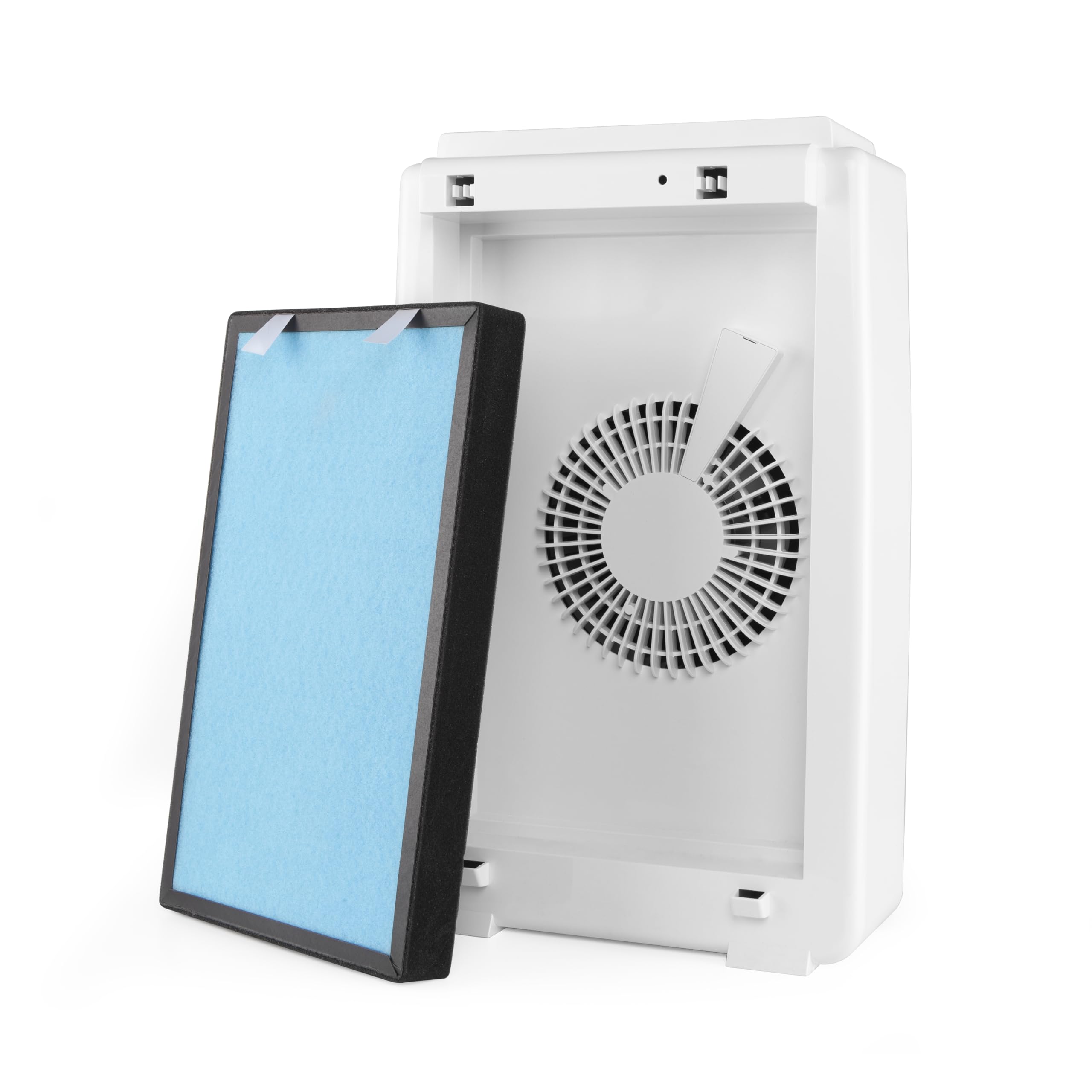 Orbegozo PU 1000 - Purificador de aire con filtro HEPA, 5 etapas de purificación, área hasta 35 m2, temporizador, panel táctil, contra alérgenos y olores, 45 W