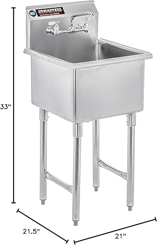 Vista 8 de DuraSteel Utility & Prep - Fregadero