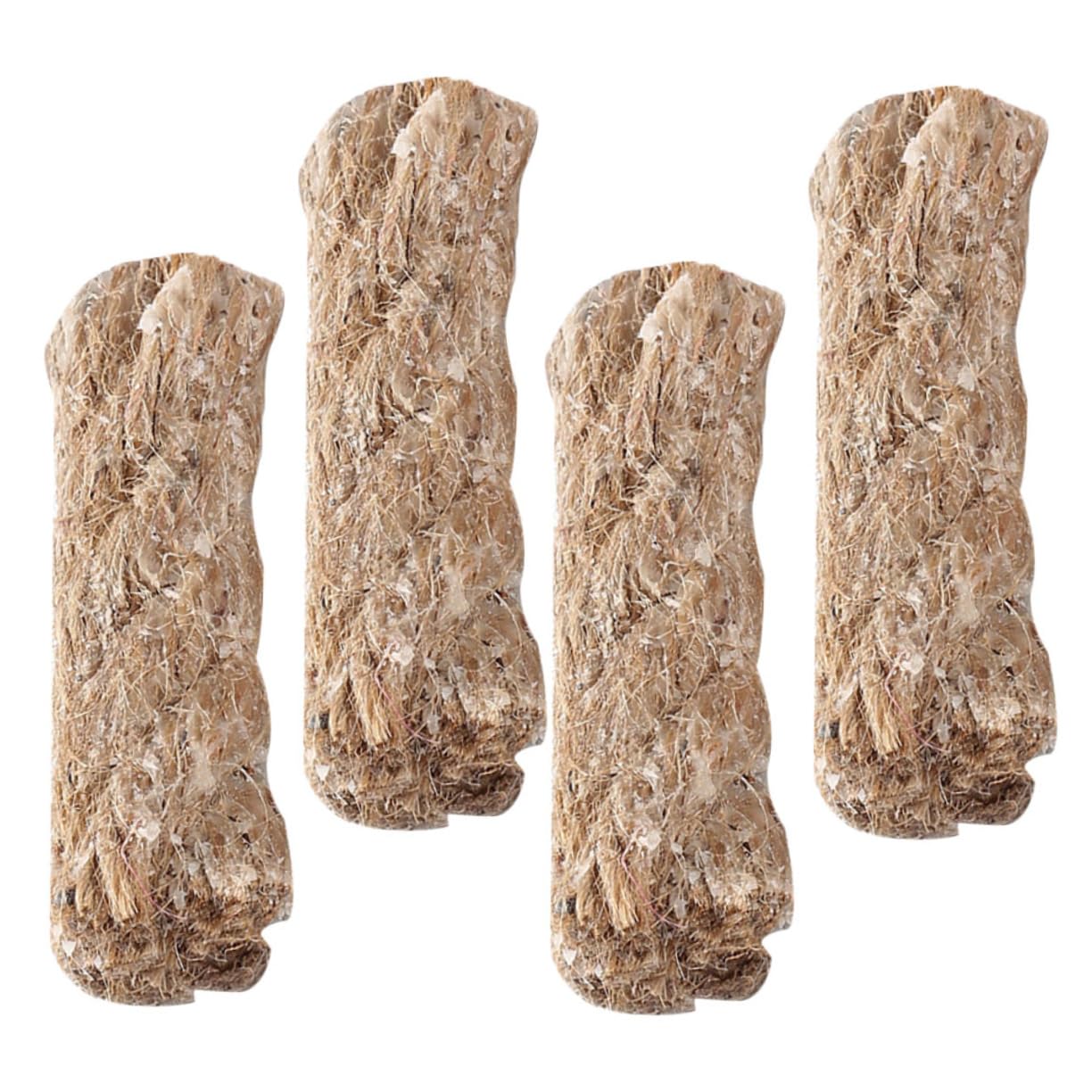 OHPHCALL 4Pcs Survival Wick for BBQ Supplies Durable Outdoor Fire Starter Rope for Campfires Camping and Emergency Situations Easy to Control Flame and Use