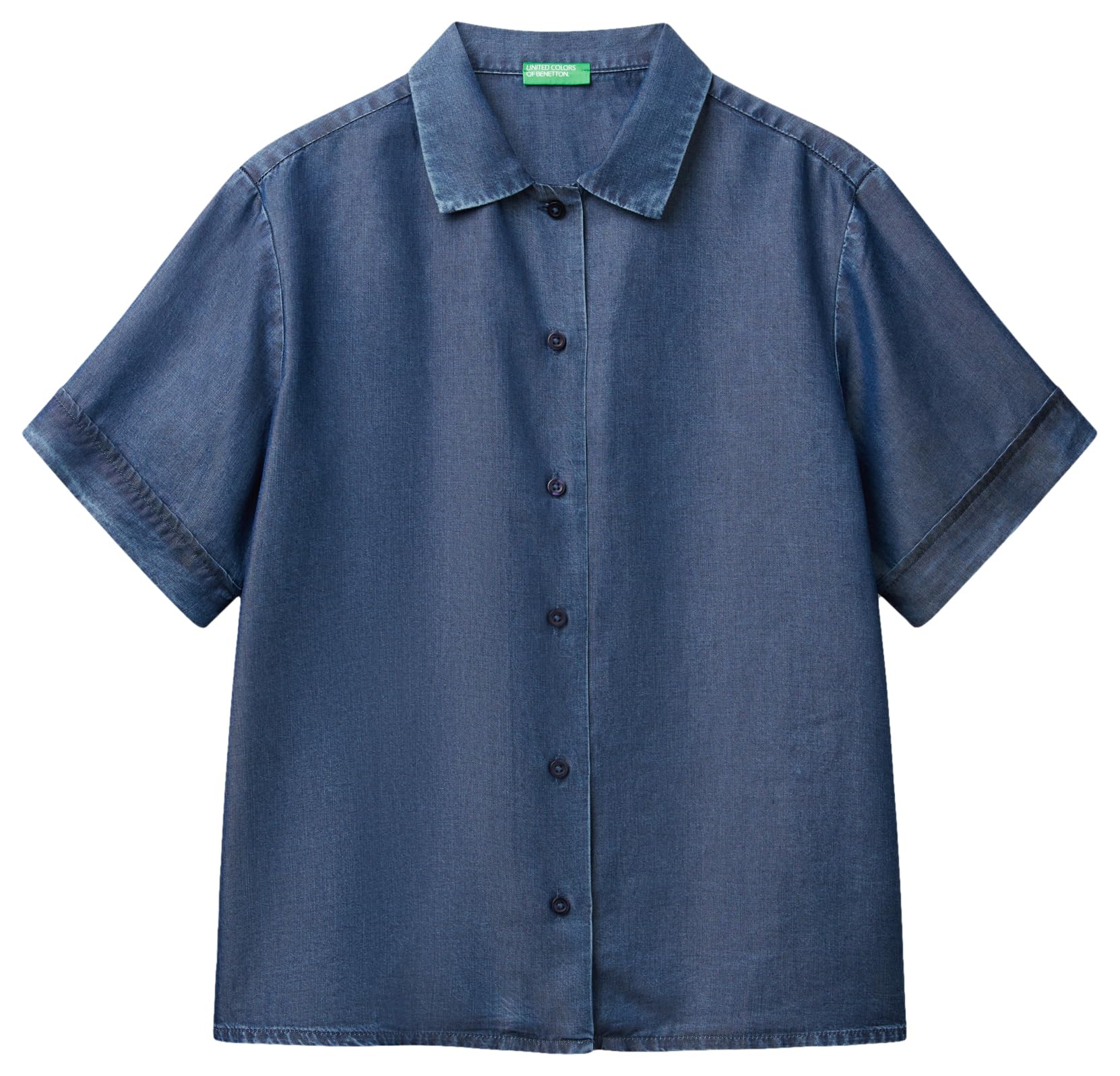 United Colors of Benetton Shirt, Blue, XL