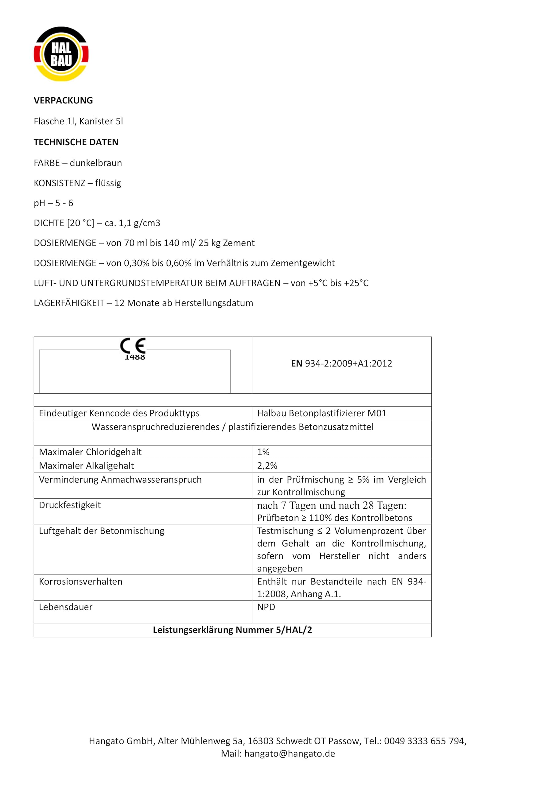 Licuador de hormigón 40 L plastificador aditivo para hormigón retrasador aditivo líquido hormigón M01