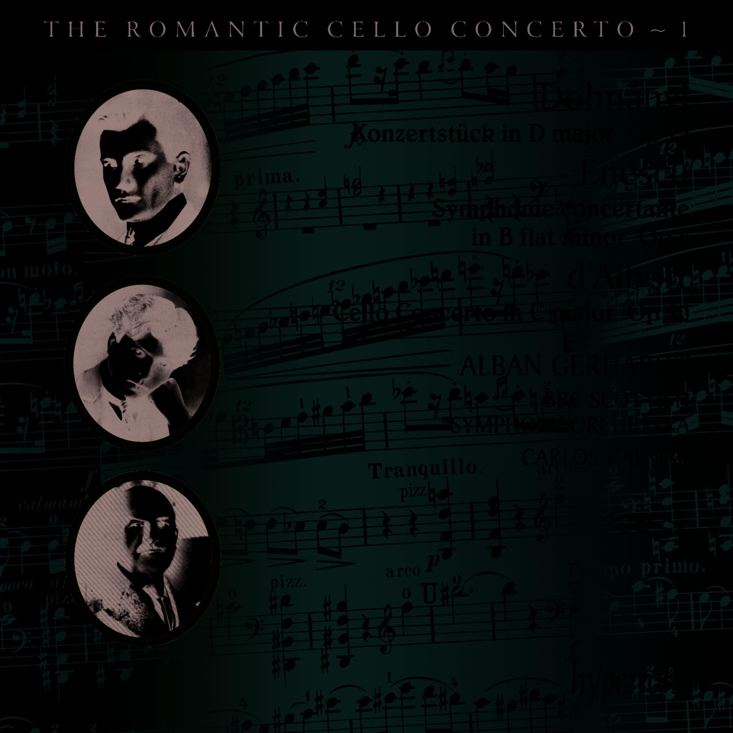 Dohnanyi: Konzertstuck / Enescu: Symphonie Concertante / d'Albert: Cello Concerto [Audio CD] Gerhardt, Alban/Kalmar;C-BBC Sc and Carlos Kalmar