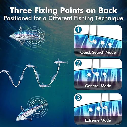 Miniatura 3 de TRUSCEND Valiosos Jigs de Pesca Favoritos del Capitán, Cucharas Brillantes de Agua Salada Perfectas para Jigging, Jig de Lanzamiento Lento Atrapa