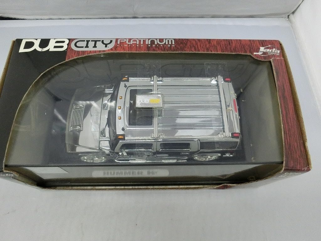 ミニカー Jada Toys DUB CITY PLATINUM Hummer Amazon.co.jp: 期間限定 ジェイダトイズ JadaTOYS 1/24 Dub City