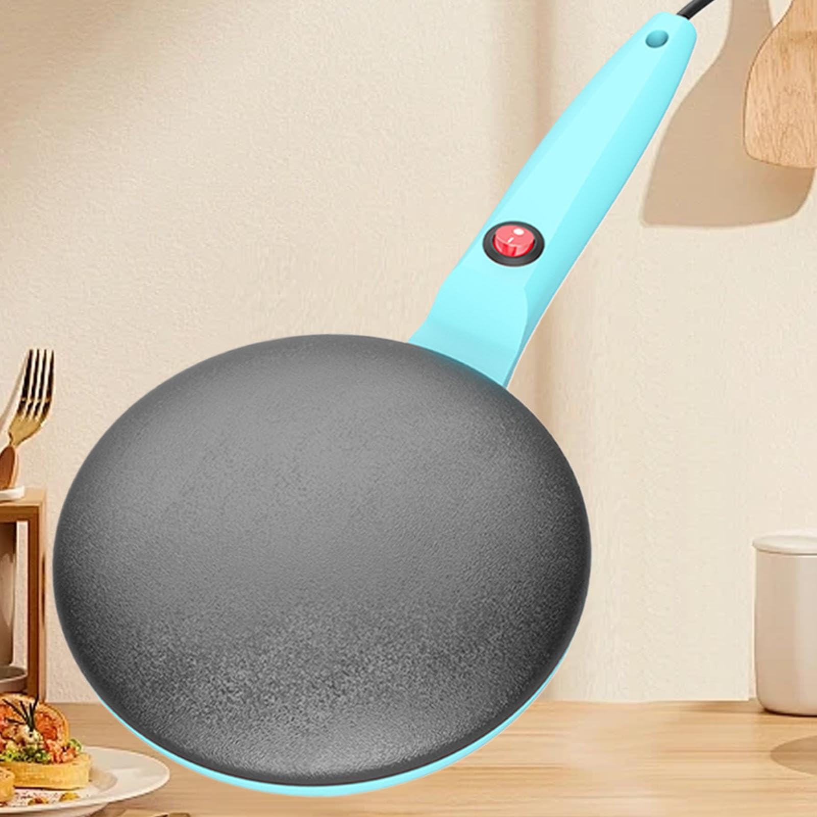 Crepera eléctrica, Crepera instantánea Control automático de temperatura