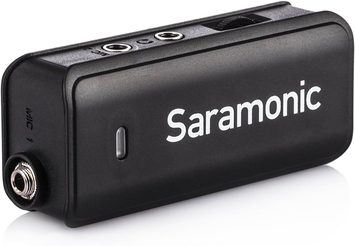 Saramonic Premium Lavalier & Mixer for DSLR, Mirrorless, Video, Smartphones, Tablets, GoPro (LavMic)