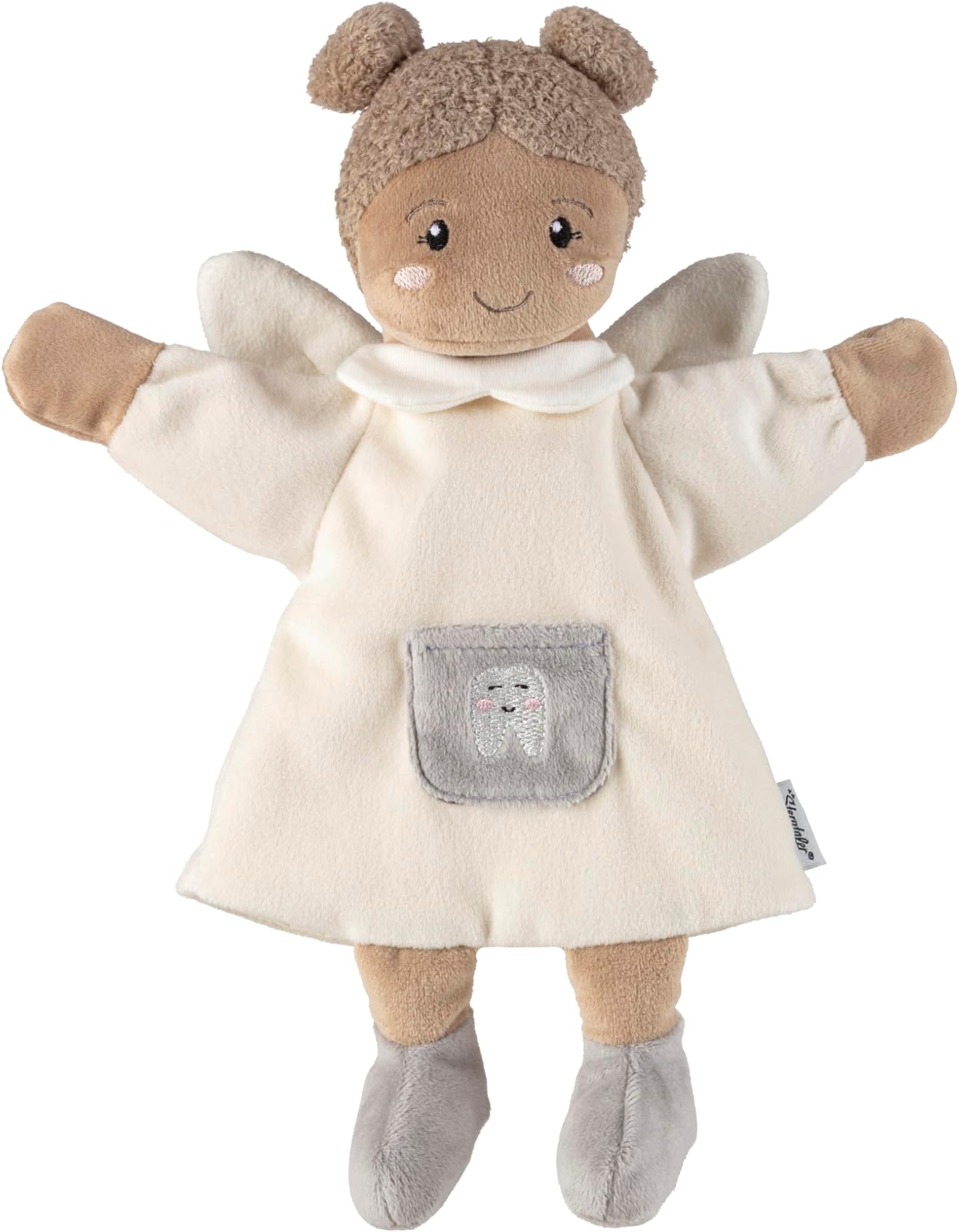 Tooth Fairy Hand Puppet Soft Toy for Kasperle Theatre Storytelling and First Role Play Toy for Girls and Boys