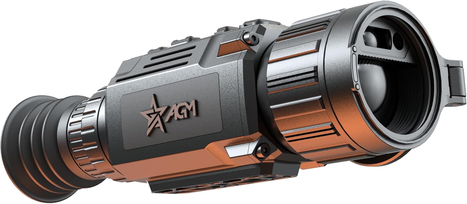 AGM Global Vision Rattler V3 Precision Thermal Scope | Sub-15mK Sensitivity, Built-in LRF (excludes 25-384 Model), WiFi, Video Recording & Rugged Weatherproof Design