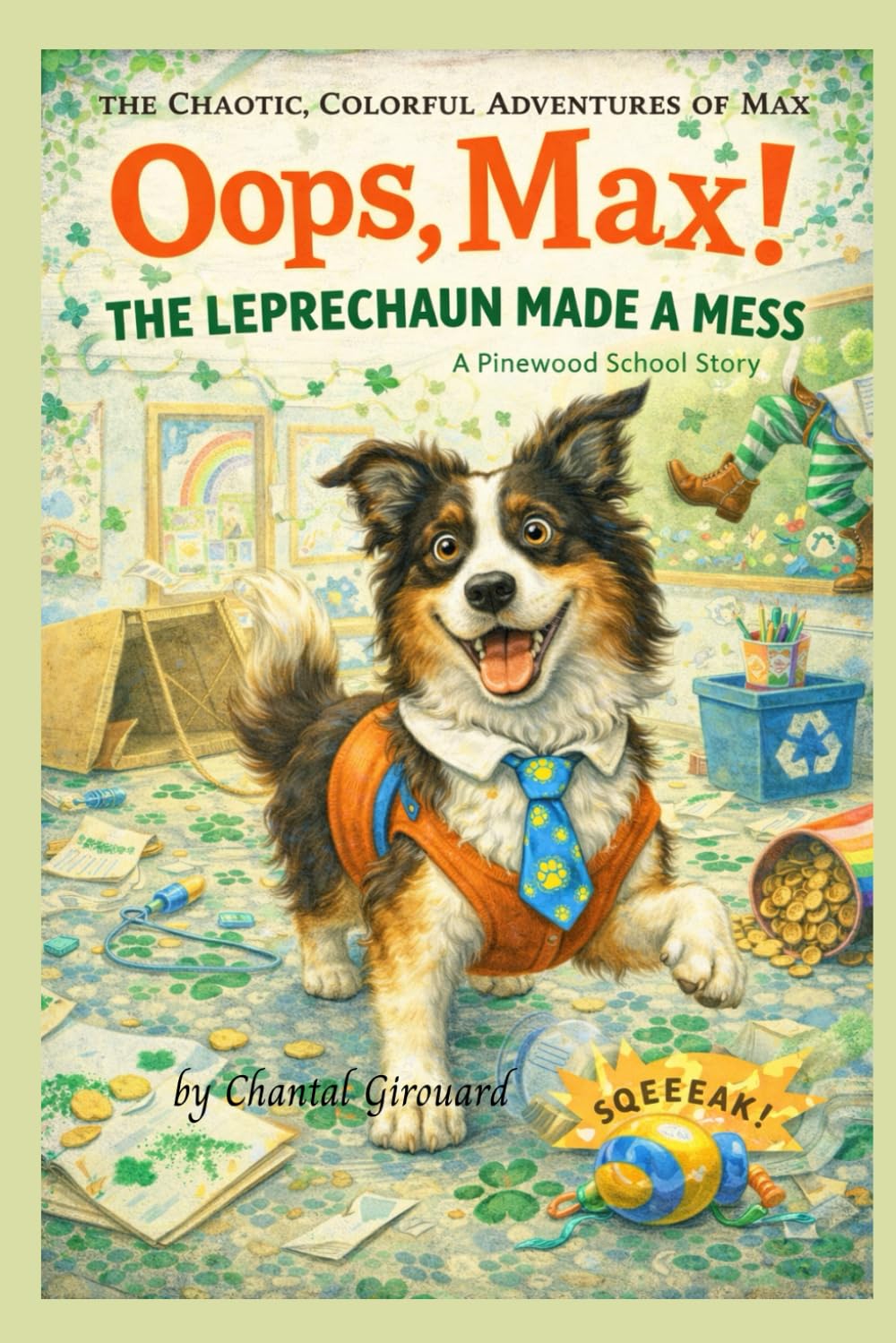 Oops, Max! The Leprechaun Made a Mess: Max a Pinewood Story