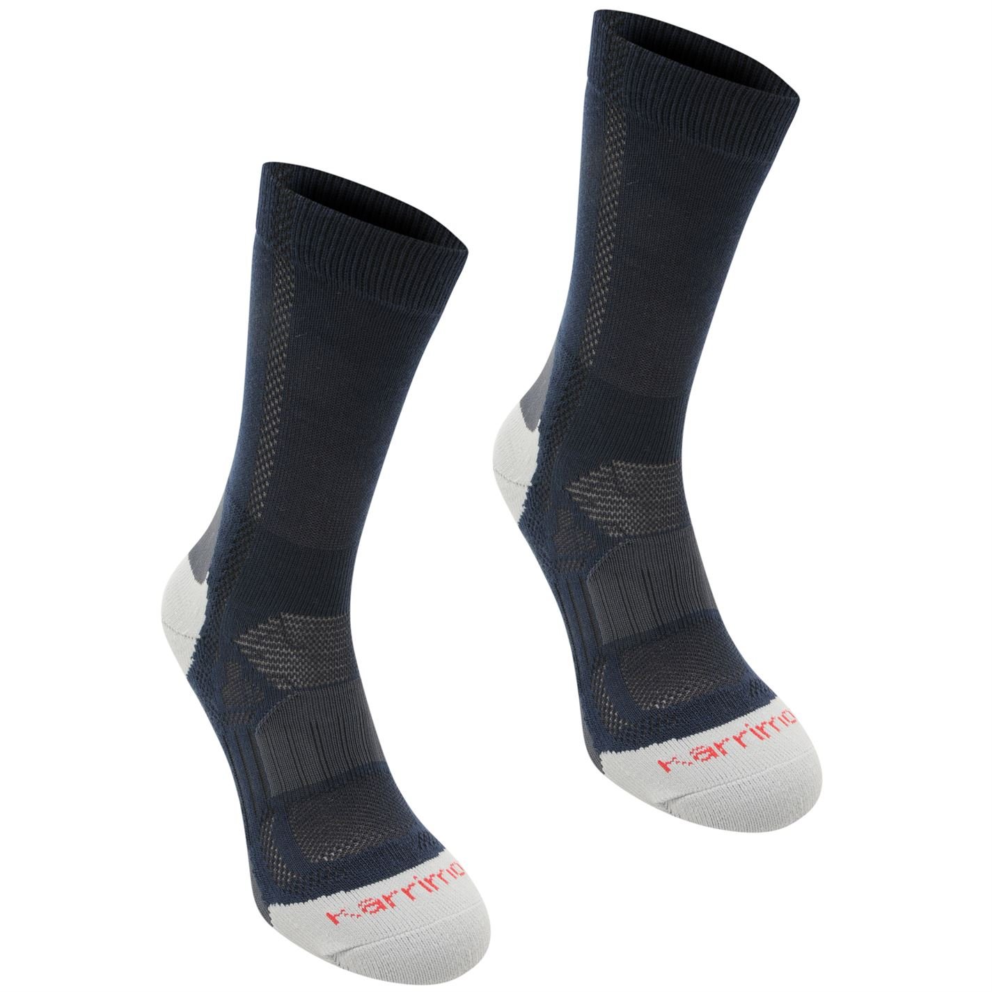 Karrimor Kids Walking Socks 2 Pack Junior Navy 1-6