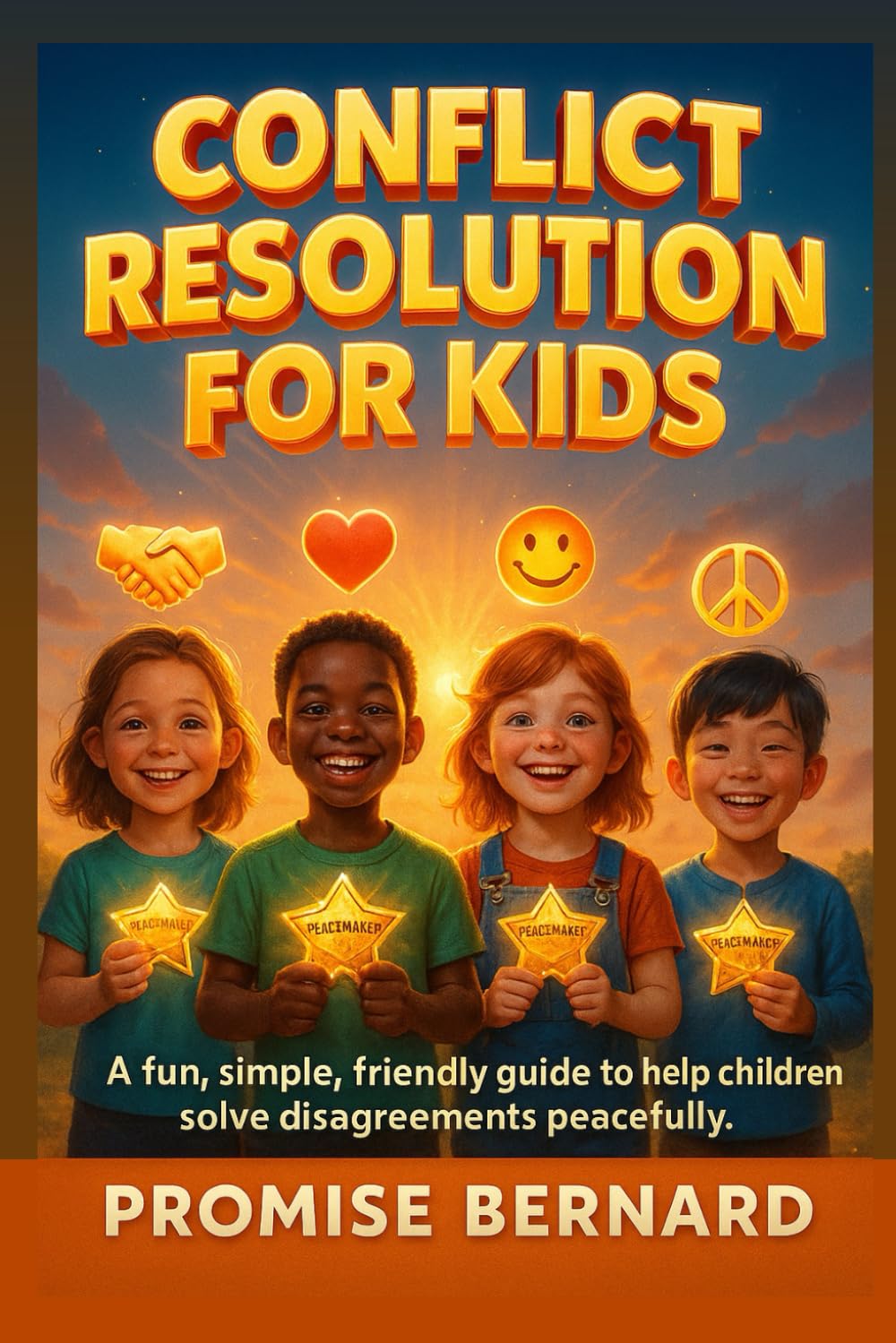 CONFLICT RESOLUTION FOR KIDS: A fun, simple, friendly guide to help children solve disagreements peacefully.