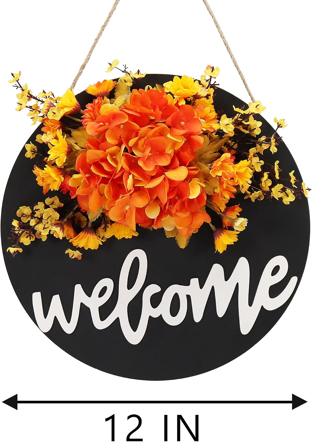 Fall Wreath for Front Door,Fall Wreath,Hydrangea Fall Wreath ,Hello Werath,Farmhouse Wreath,Grapevine Wreath,Everyday Fall Wreath-176