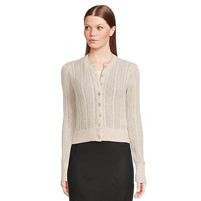Madewell Alpaca Pointelle Leland Cardigan Women