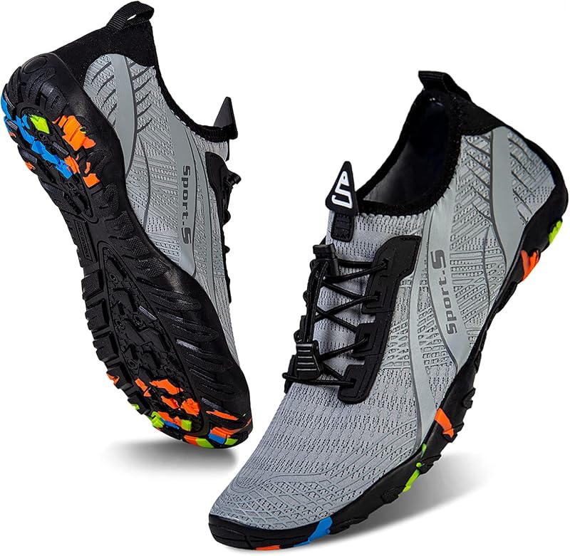 Zapatos de agua WateLves para hombre Zapatos de natación de playa de secado rápido medias de agua Zapatos de pileta para surf Yoga Aerobic acuático